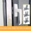 Zinc Alloy Window Handle with Ergonomic Grip, Wide Inline Push Pull Spindle, Easy Install 3