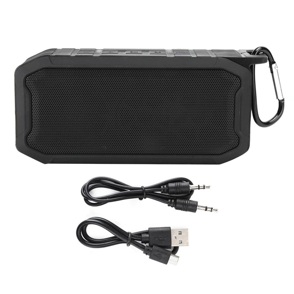 Portable Speaker With Waterproof Design, Vibrant Effects, & Long-Lasting Playtime For Indoor/Outdoor Adventures (No Color), Loud Sound, Clear Light 9420858973072
