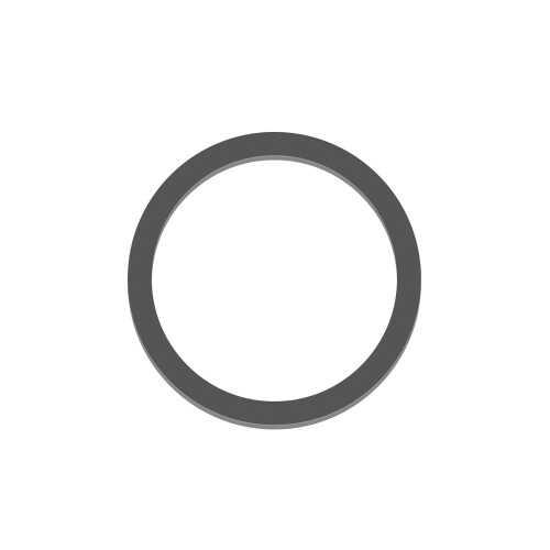 Square Rubber Belt 1.2mm Thickness 19mm-100mm-Fold in half 21mm