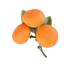 Künstliche Mandarinenfruchtsimulation Mandarinenfrucht-3 Orangen