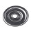 Square Rubber Belt 1.2mm Thickness 19mm-100mm-Fold in half 21mm 2