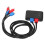 Κουτί διακόπτη KVM για ανάλυση HD, HDMI και USB Switcher που υποστηρίζει ψηφιακό ήχο και 5