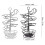 Practical Helical Eggs Rack for Homes Kitchens Feature-Black 4