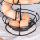 Practical Helical Eggs Rack for Homes Kitchens Feature-Black 7