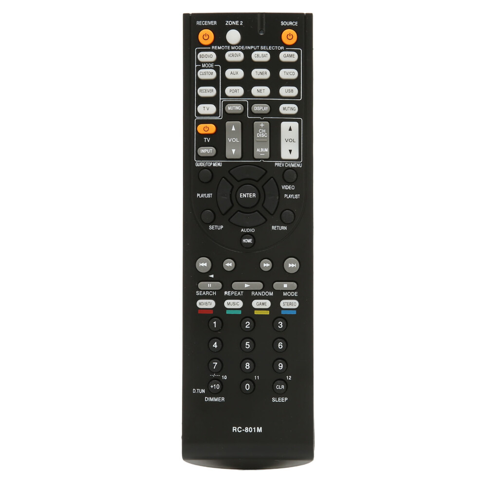 Infrared Remote Control For Onkyo Av Receiver,Replacement Remote Control No Setup Required Lightweight And Easy To Grip With Soft Buttons And Fast 9420858954521