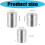 3Pieces Nonrust Steel Spices Storage Bottles Keep-Multipurpose 2