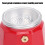 2 Cup Stovetop Espresso Maker Aluminum Brews Coffee-Silver 5