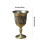 Pack of 2 Elegant Rose Branch Embossed Wine-ancient bronze 4
