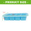 Plateau à glaçons en silicone en fil d'acier durable avec-Bleu 3