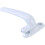 Black Aluminum Casement Window Handle Left with Secure Lock and Enhanced Child Safety 5