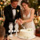 Wedding Champagne Flutes Set with Cake Knife and Server, Lace Bow Gift Box 2