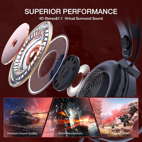 Απαράμιλλη απόδοση gaming, προηγμένος ήχος surround 7.1, άνετος σχεδιασμός για ατελείωτες 2