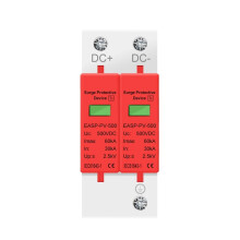 Surge Protector DC1000V 2P 2040kA Photovoltaic Solar PV DC Surge Arrester for System Safety
