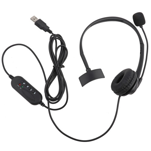 Ακουστικά USB υψηλής ποιότητας με δυνατότητα hands-free και προστασία ακοής για