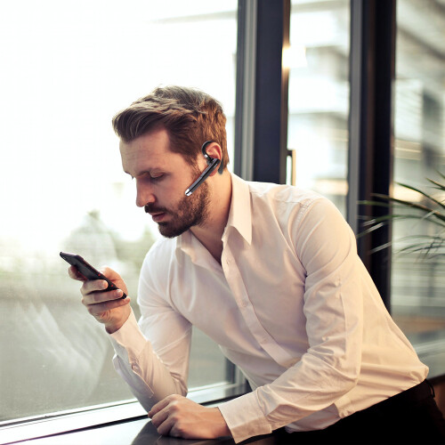 Ακουστικά Bluetooth για οδήγηση, ασύρματα ακουστικά με προσαρμοσμένη εφαρμογή και 2