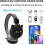 Μαγευτικά ακουστικά Bluetooth5.0 με αυτιά γάτας, πτυσσόμενα ασύρματα ακουστικά 4