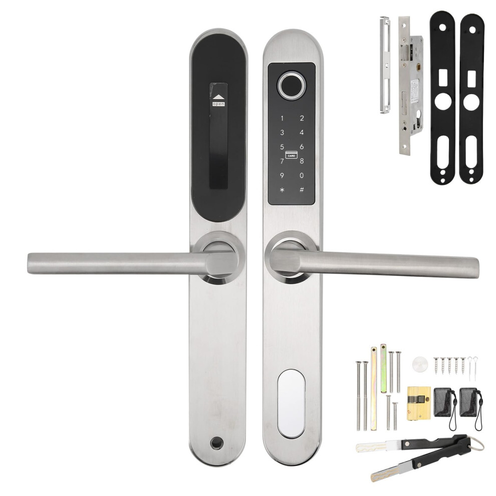 Smart Fingerprint Door Lock With 360 Recognition, Keyless Entry For Sliding And Balcony Doors 9426802871685