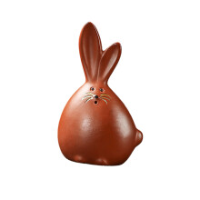 Solid Quality Rabbit Teas Pet in Grape Clay Long Time-red mud
