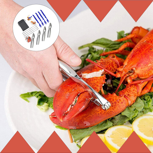 Portable Seafood Tool Set with Carrying Bag for-13 piece set 1