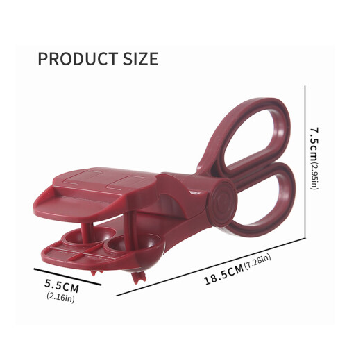 Double Head Cherries Pitter for Efficient Cherries Stone-Red 1 2