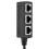Καλώδιο επέκτασης Ethernet RJ45Adapter με προστασία από ηλεκτρομαγνητικές παρεμβολές και 8