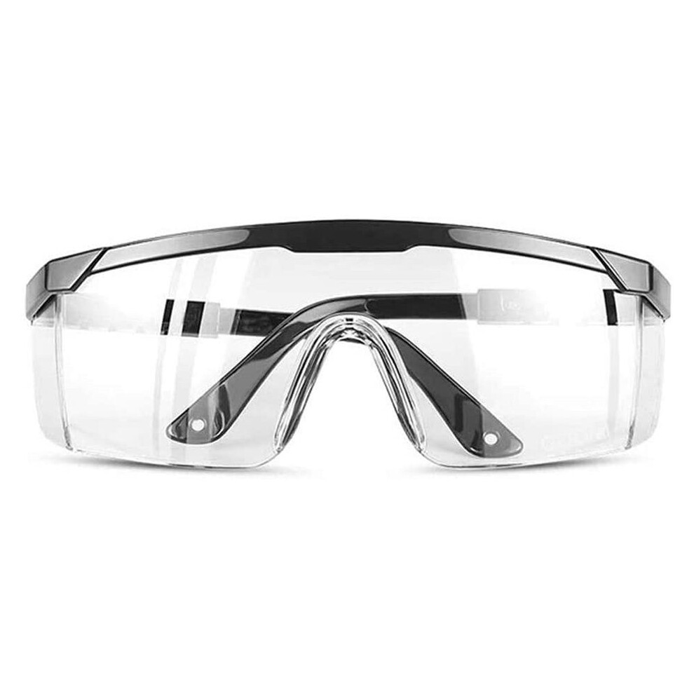 Professional Anti-Fog Safety Goggles, Adjustable Temples Polycarbonate Lenses For Enhanced Visibility, Lightweight Comfortable Safety Glasses With Dus 9088816098344