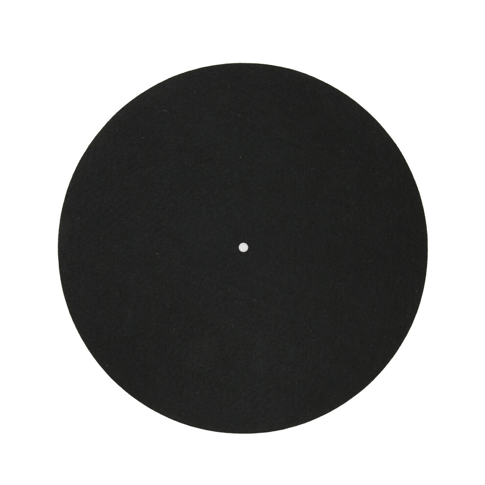 Turntable Mat Anti-Static Felt Pad,Reduced Vibration Rubber Mat For Record Players 3Mm Thick Turntable Slipmat With Enhanced Bass Response For Vinyl 9420858904885