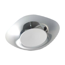 Easyly Clean Rustless Steel Fruit Bowl for-Square bright 25CM