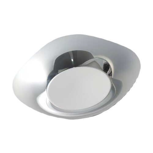 Easyly Clean Rustless Steel Fruit Bowl for-Square bright 25CM
