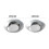 Large Capacity Rustless Steel Fruit Serving-Square bright 20CM 3