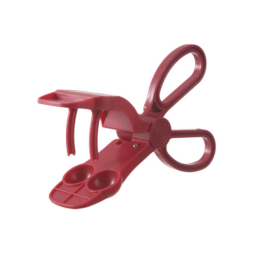 Kompakter Kirschentkerner, platzsparendes Design,-Rot 1