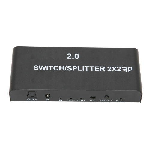 Διακόπτης HDMI Ultra HD Υψηλού Εύρους Ζώνης Γρήγορη Μετάδοση Κουτί Διαχωρισμού HDMI με 1