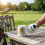 Lustige Golf Old Man Keramik-Kaffeetassen mit großem 4