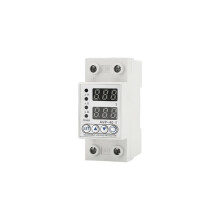 Surge Protector 63A 220V with DualScreen Voltage Display, Adjustable Overload and Automatic Reset