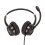Casque d'écouteurs de bureau ergonomiques avec commandes intégrées, dotés d'une construction robuste, d'un microphone antibruit et d'un son large 6