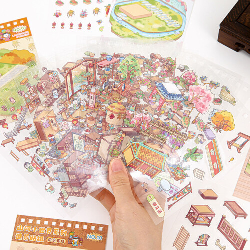 Decorative Sticker 3D Scrapbook Sticker-Small view between s 2