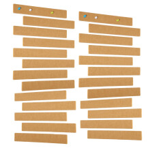 25 Pcs Felt Bulletin Board Easy to Install Felt-Longan yellow