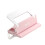 Heavy Duty 2 Hole Puncher with Adjustable Guide Double-Pink 1