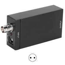 BNC-HDMI-muunnin analogiseen video- ja äänituloon teräväpiirtoefektien osalta, alhainen virrankulutus, vakaa lähetys, CVI, AHD, TVI, CVBS,