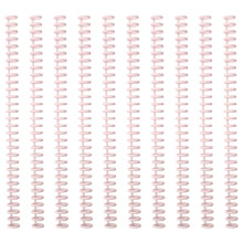10 Pcs Plastic Comb Bindings 30 Rings Spirals-Macaron pink