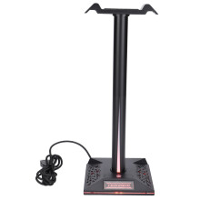 Gaming-Atmosphäre-Schöpfer, universeller Headset-Ständer mit berührungsgesteuerter RGB-Beleuchtung, ABS- und TPU-Material für den Schreibtisch,