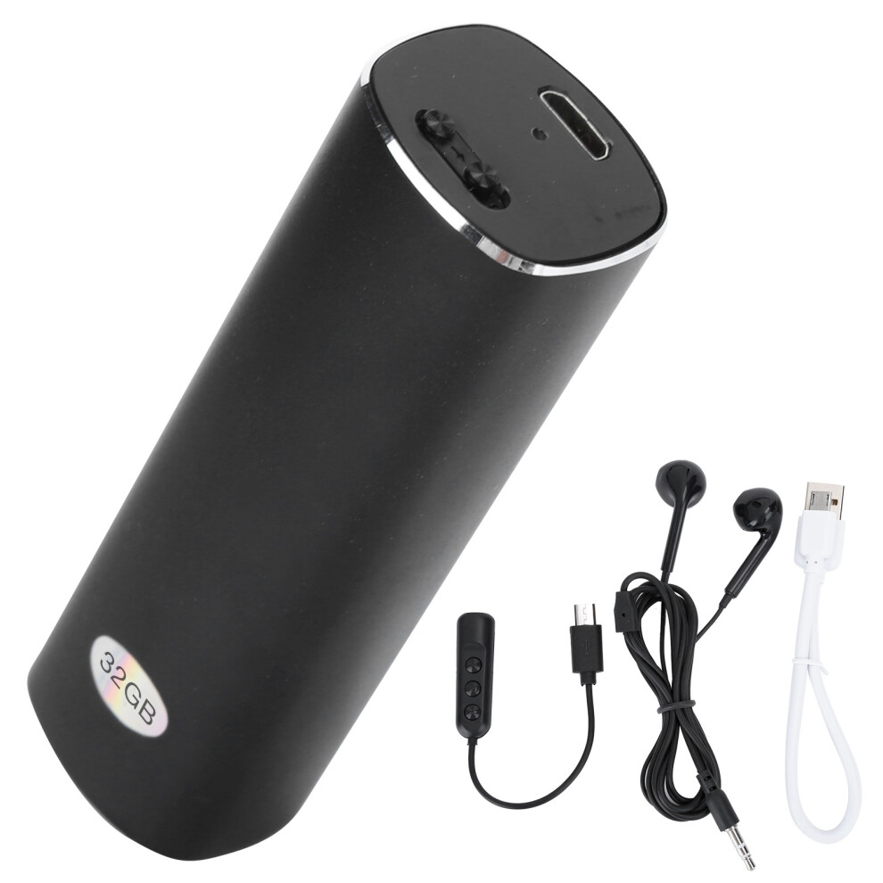 Mp3 Music Player Voice Activated Recorder With Wide Range Compatibility Magnetic Voice Recorder Ai Intelligent Triple Noise Reduction Quick Recording 9420858902270