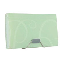 A6 B6 Multi-Layer Document Organiser Accordions-Light green B6