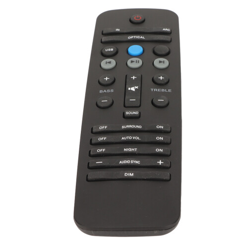 Replacement Remote Control For Philips Soundbar IR Replacement Remote Control No Need To Program Work For Bluetooth Soundbar Easy To Use Infrared 1