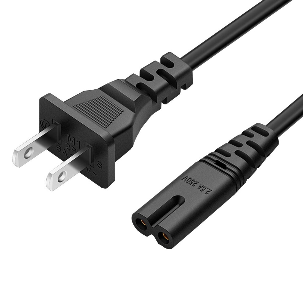 Power Cord 6Ft 2 Prong Replacement Cable Fireresistant For Jbl Partybox Speaker Systems 9119770769039