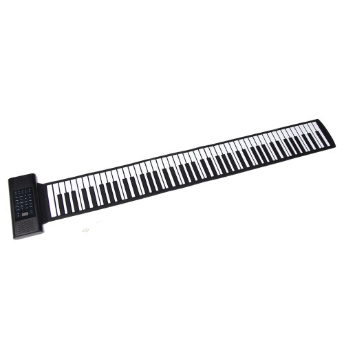 Πτυσσόμενο πιάνο 88 πλήκτρων με κάρτα Bluetooth MIDI TF AUX, επαναφορτιζόμενη μπαταρία, 2