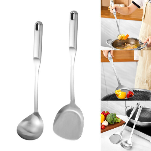 Spatule/louche à Long manche, accessoires, ustensiles-cuillère 2