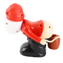 Máquina de Bolhas de Sabão Divertida, Ferramenta de Pegadinha com Tema de Natal, Fácil de Operar, Material Plástico Durável, Ambiente Festivo,