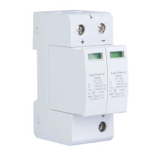 2P 40KA Surge Protector for Photovoltaic Systems, Low Voltage Surge Arrester DIN Rail Mounted