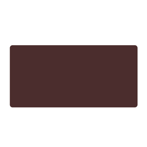 Leather Desk Covers 60x40cm Spillproof Mouse Pad-Deep brown